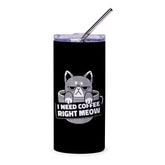 I Need Coffee Right Meow Funny Cat Mug product